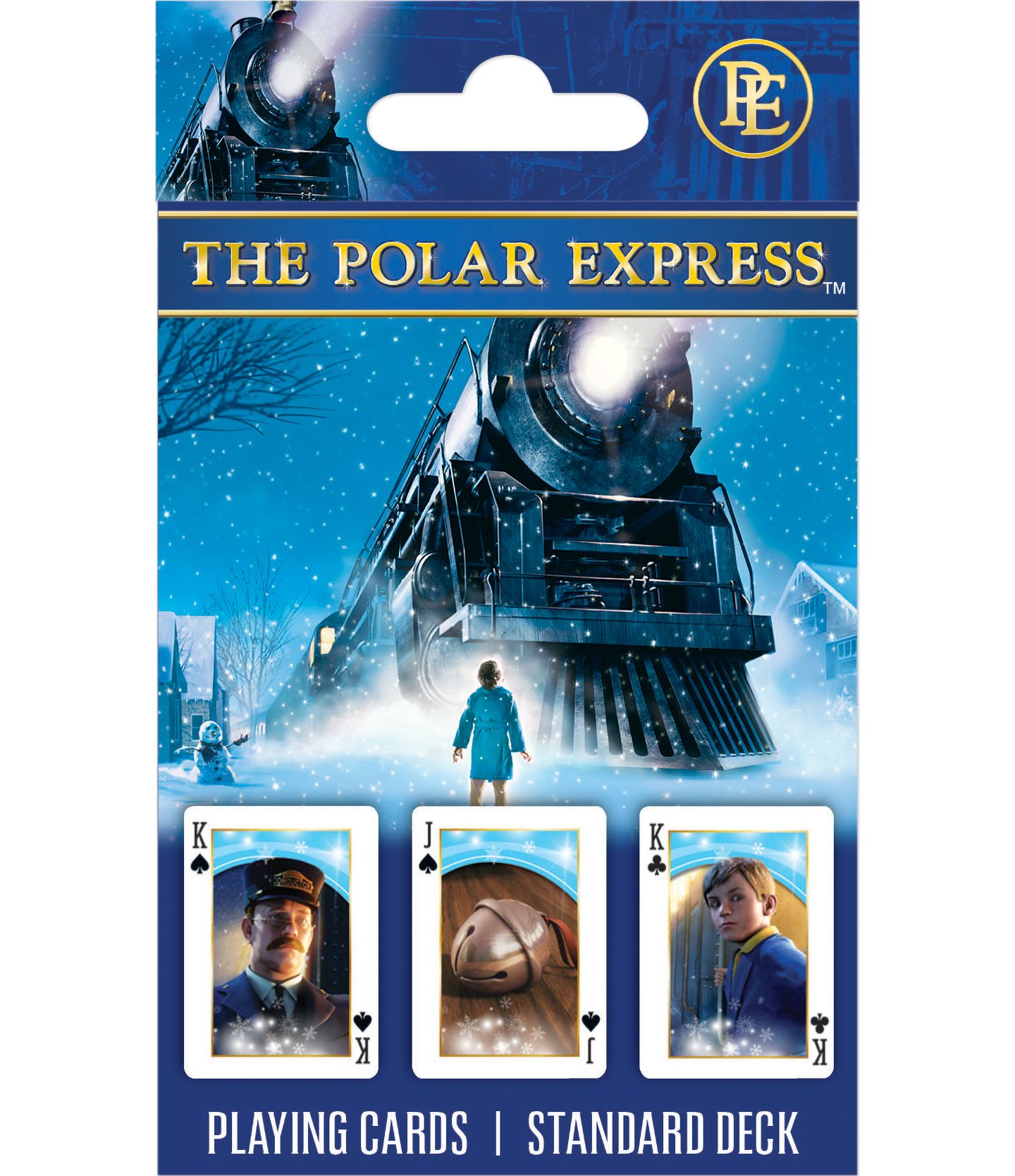 Детские игрушки MasterPieces Puzzles Masterpieces The Polar Express 54-Card Playing Cards, от 8 лет, цвет: Разноцветный — фото 1