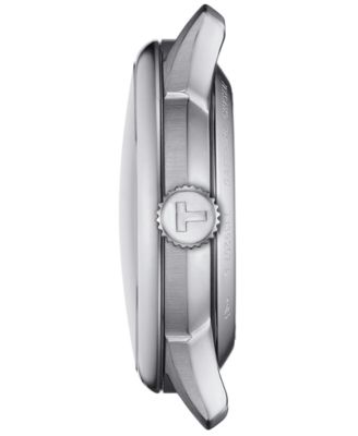 Women's Swiss Automatic Chemin des Tourelles Powermatic 80 Stainless Steel Bracelet Watch 34mm