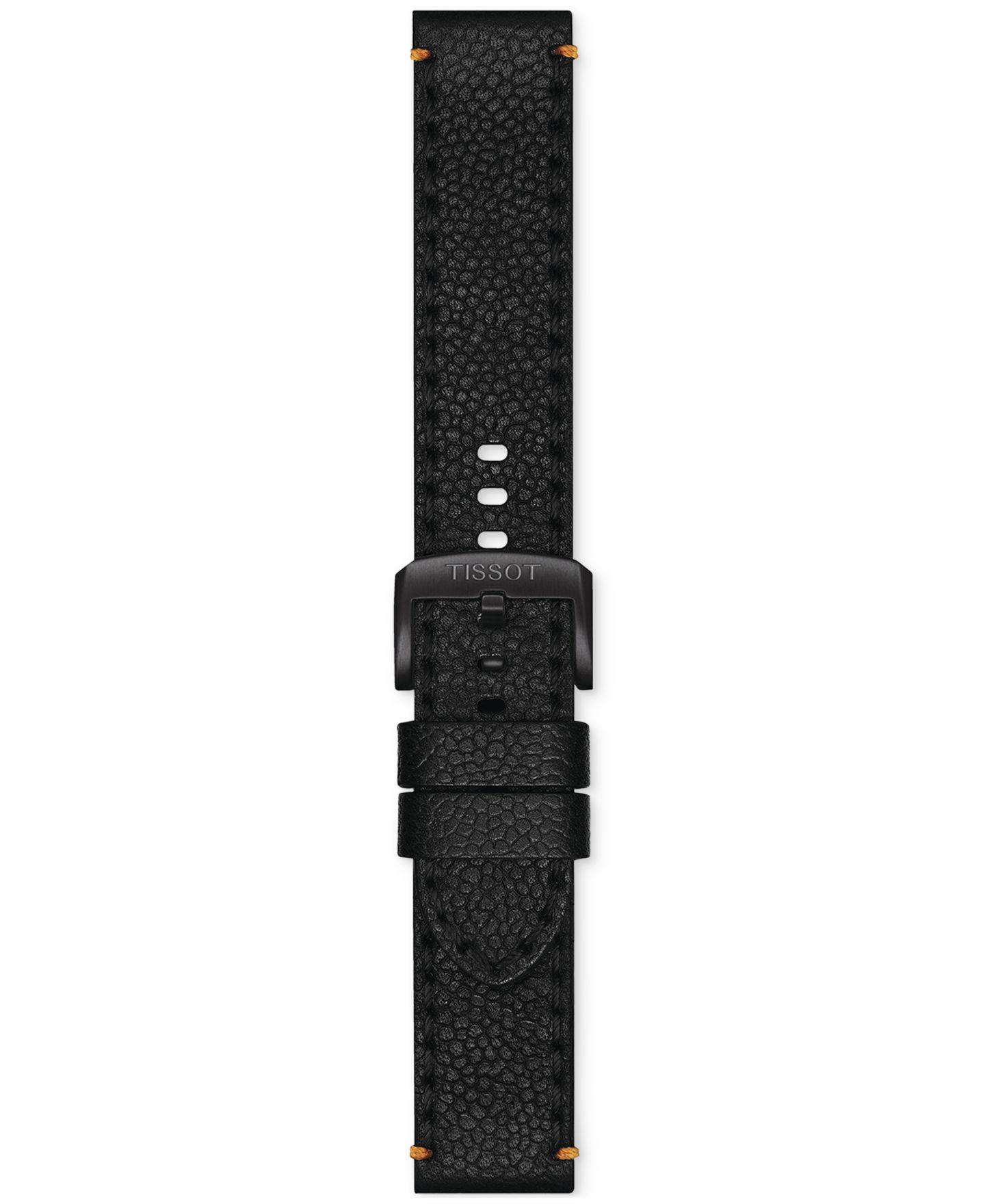 Мужские часы Tissot Swiss Chronograph Supersport Black Leather Strap Watch 46mm — фото 4