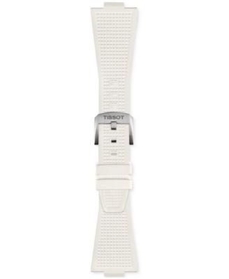Men's Swiss Automatic PRX White Rubber Strap Watch 40mm
