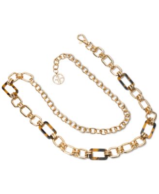 Giani Bernini - Women's Logo-Charm Metal Chain Belt