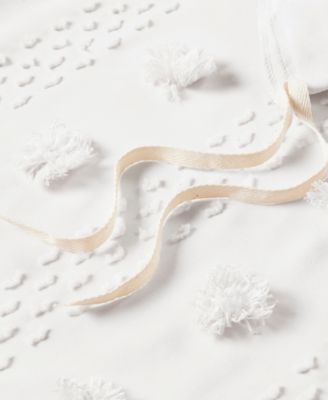 Lucy Clip Jacquard Duvet Cover Set