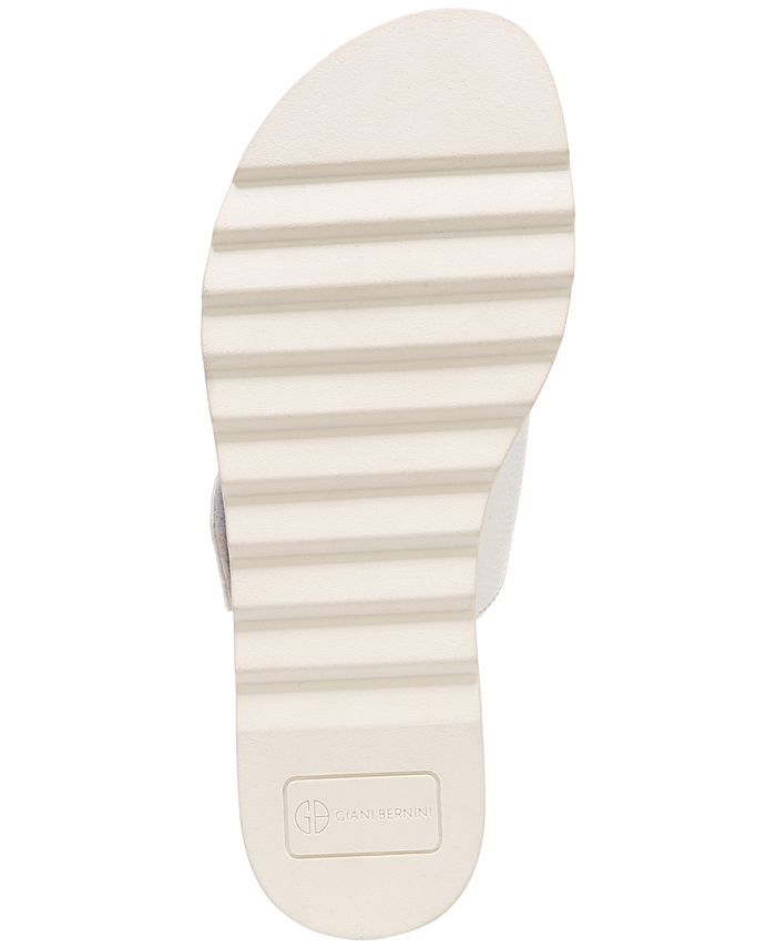 Giani Bernini Bryerr Memory Foam Wedge Sandals, Created for Macy's - Macy's
