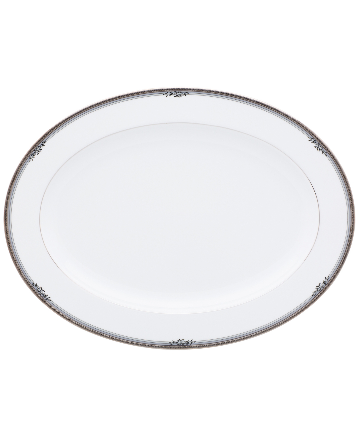 Noritake Laurelvale Oval Platter, 16" In White