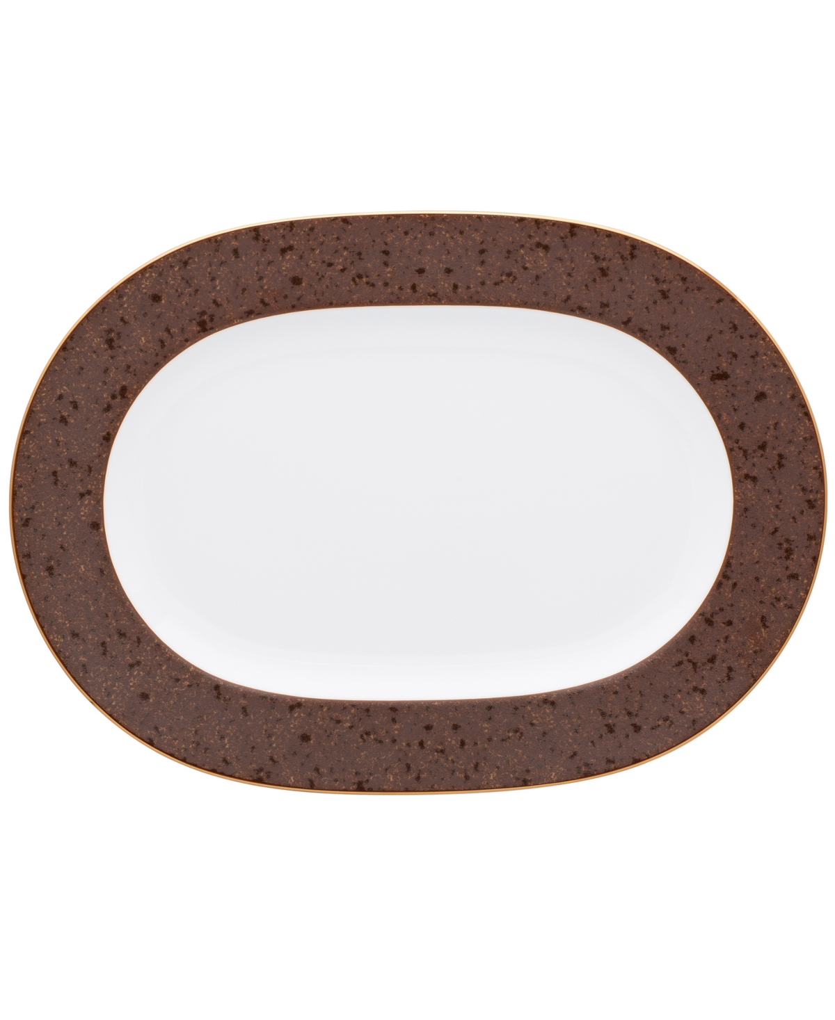 Noritake Tozan Oval Platter, 16" In Brown
