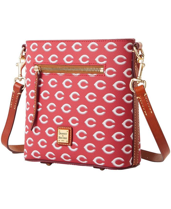 Dooney & Bourke Women's Cincinnati Reds Signature Small Zip Crossbody