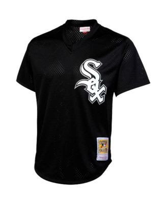 Men's Bo Jackson Black Chicago White Sox 1993 Authentic Cooperstown Collection Batting Practice Jersey