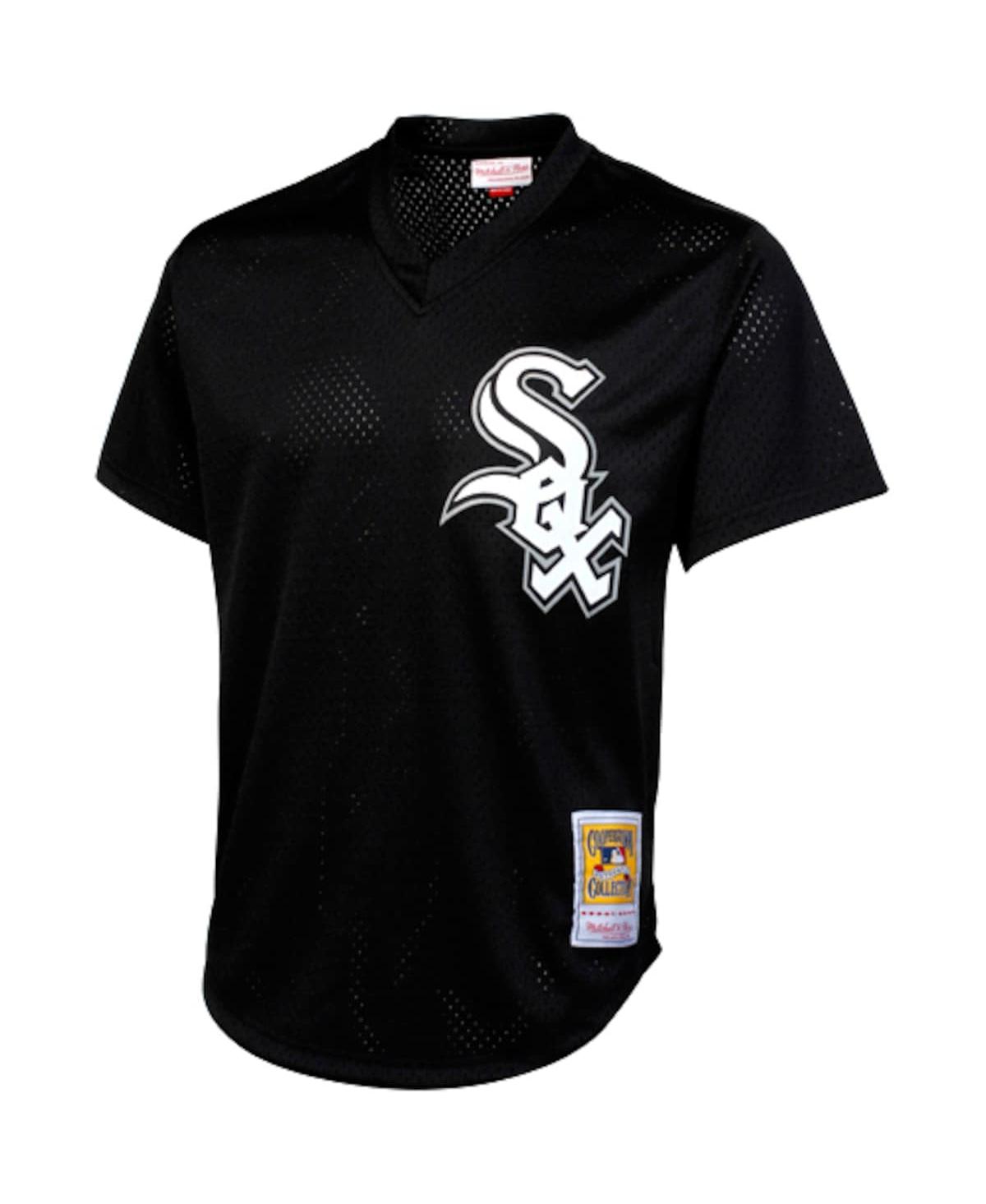 Men's Mitchell & Ness Bo JacksonChicago White Sox 1993 Authentic Cooperstown Collection Batting Practice Jersey - Black