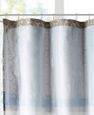 Donovan Embroidered Shower Curtain, 72" x  72"