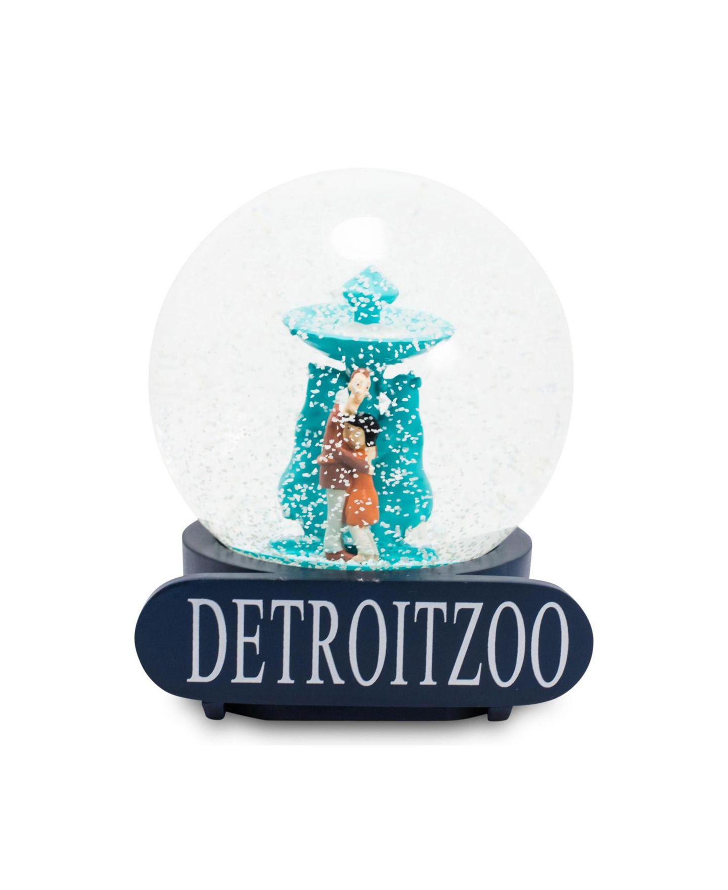 Детские фигурки Surreal Entertainment Coraline Detroit Zoo 6" Snow Globe, 1-Piece, Ages 14+, цвет: Синий — фото 3