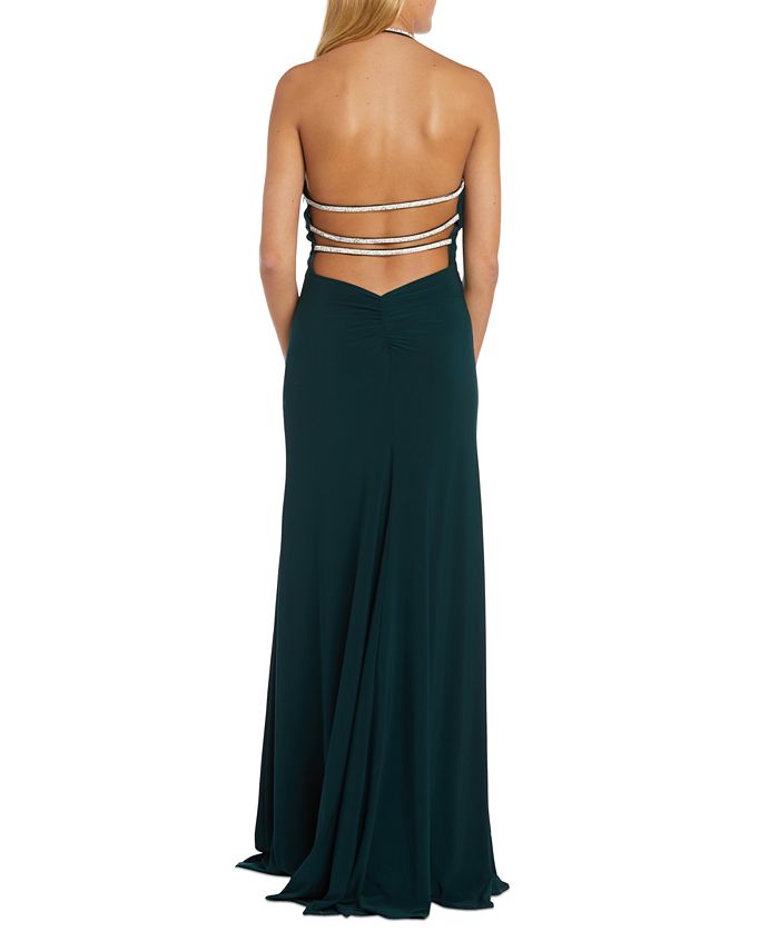 & Company Juniors' EmbellishedStrap Jersey Gown Macy's
