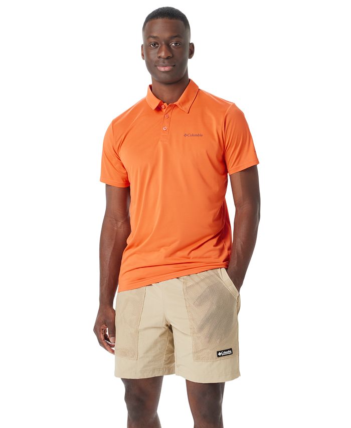 Columbia Men's Challenger Printed HalfZip Packable Windbreaker with a