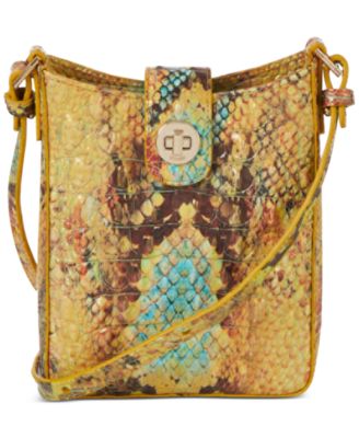 Brahmin - Marlin Ombre Melbourne Mini Embossed Leather Crossbody