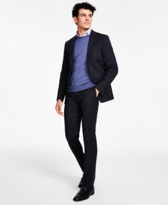 Calvin Klein Men's Slim-Fit Wool-Blend Stretch Suit Separates