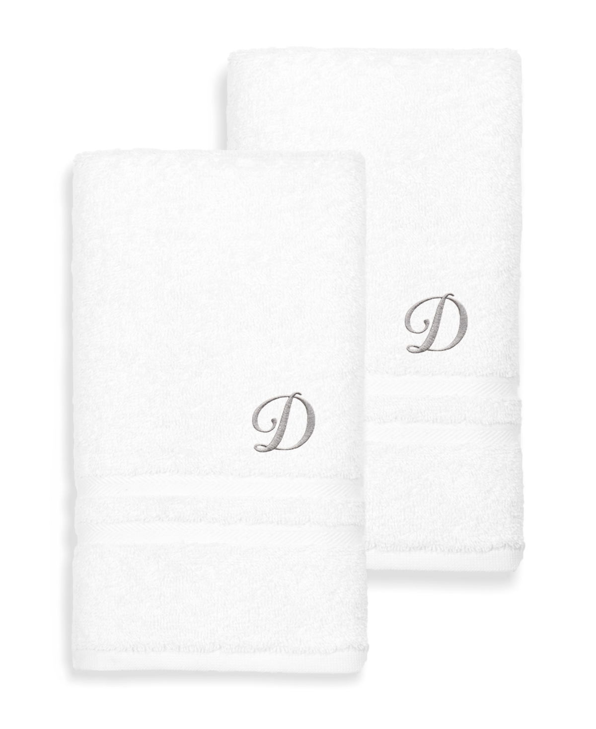 Linum Home Textiles Turkish Cotton Personalized 2 Piece Denzi Set, 30