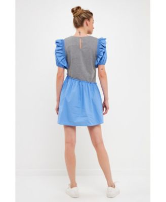 Women's Asymmetrical Mini Dress