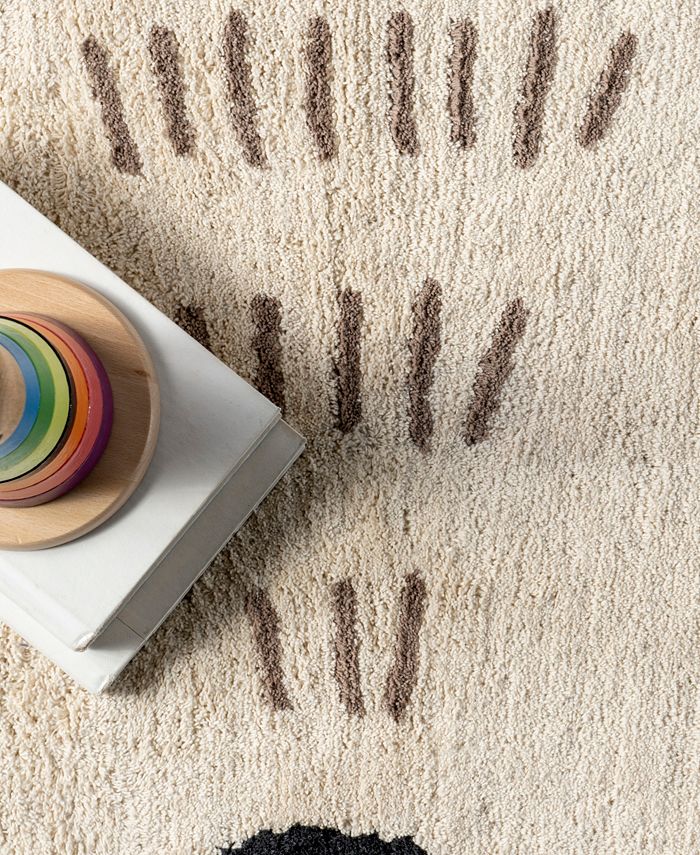 nuLoom Discovery Lennox Fawn Washable Area Rug & Reviews Rugs Macy's