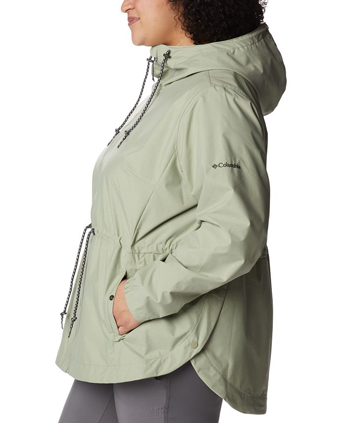 Columbia Plus Size Lillian Ridge Rain Jacket Macy's
