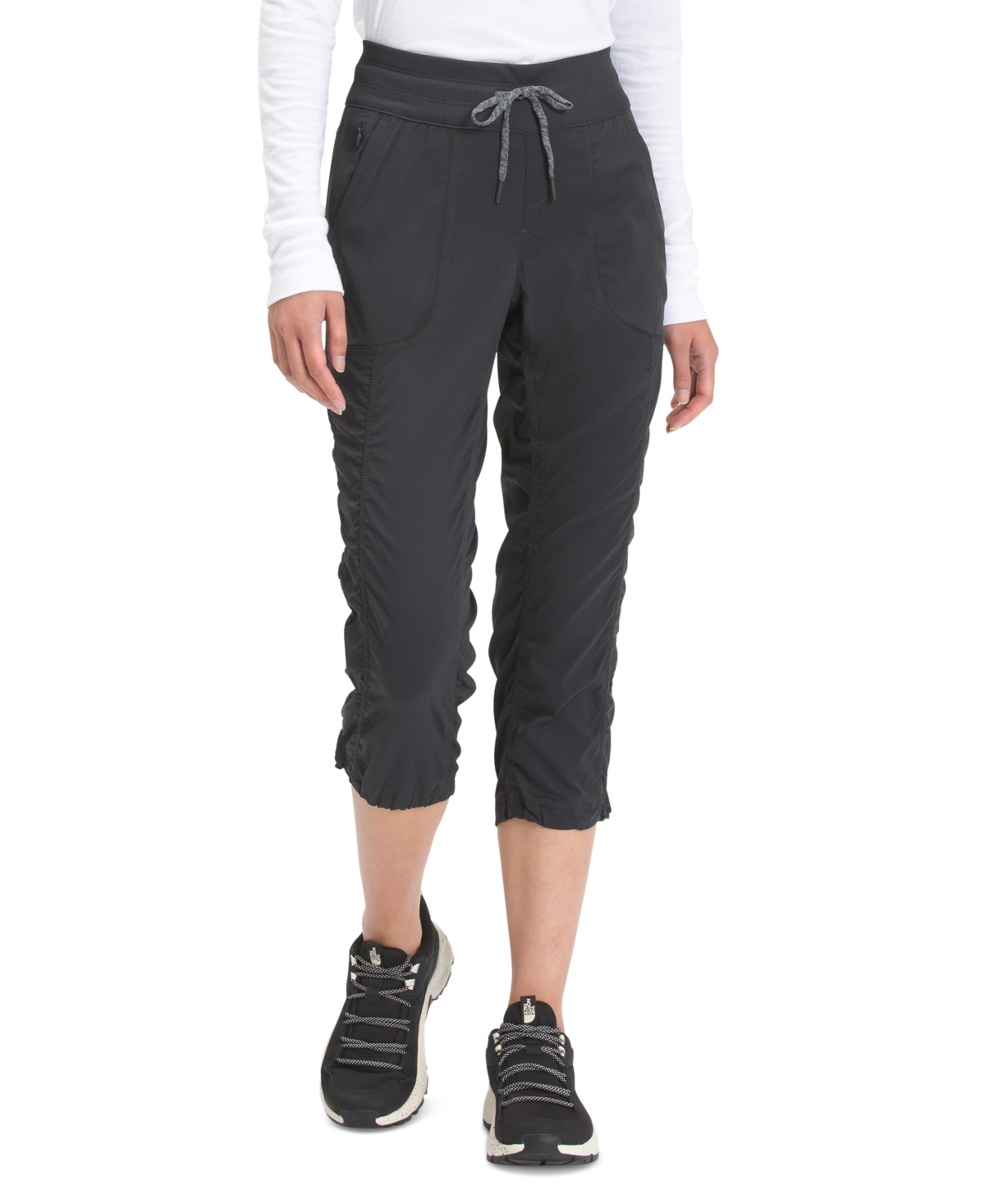 The North Face Women's Aphrodite 2.0 Flashdry Capri Pants In Asphalt Grey