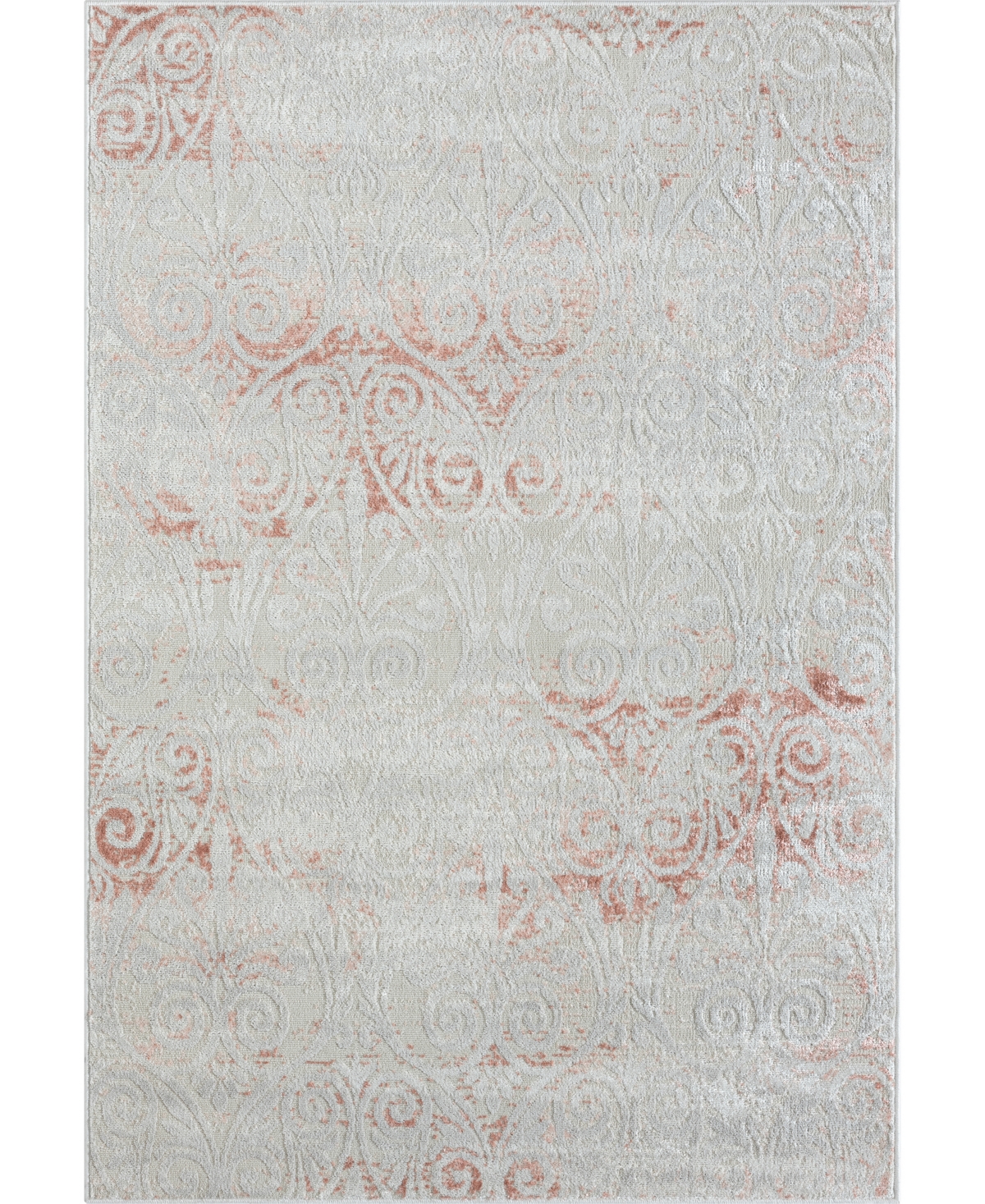 Lr Home Carl Calgr82276 5' X 7' Area Rug In Coral