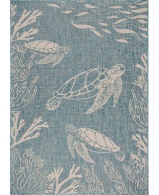 Sean SEADE-879 7'6" x 9'5" Outdoor Area Rug