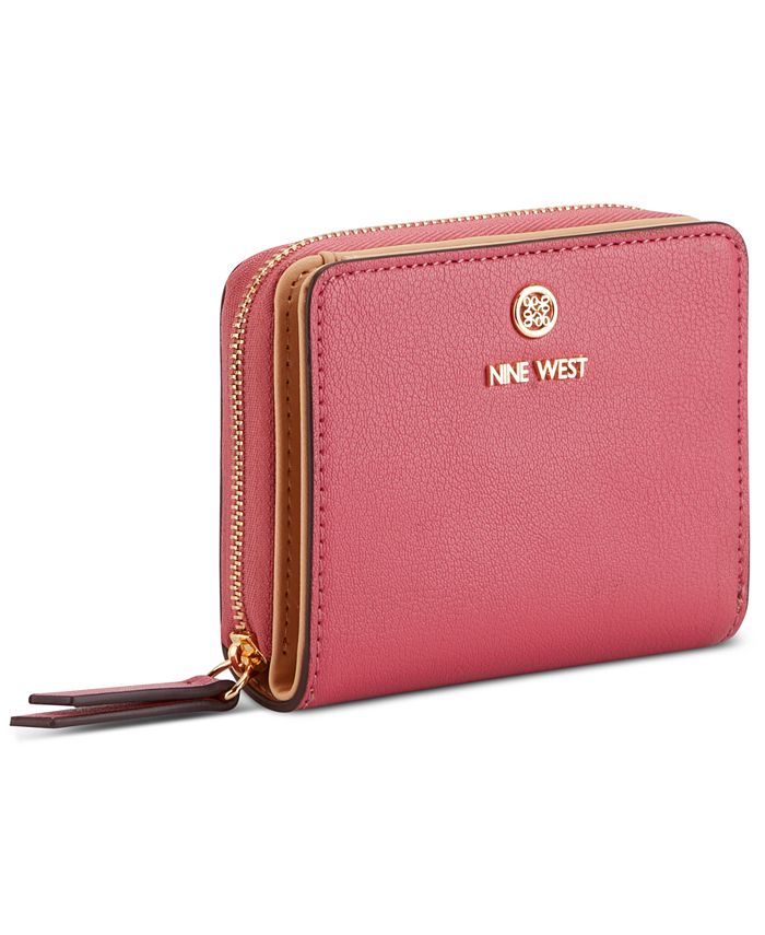 Nine West Women's Mini Zip Around Wallet Macy's