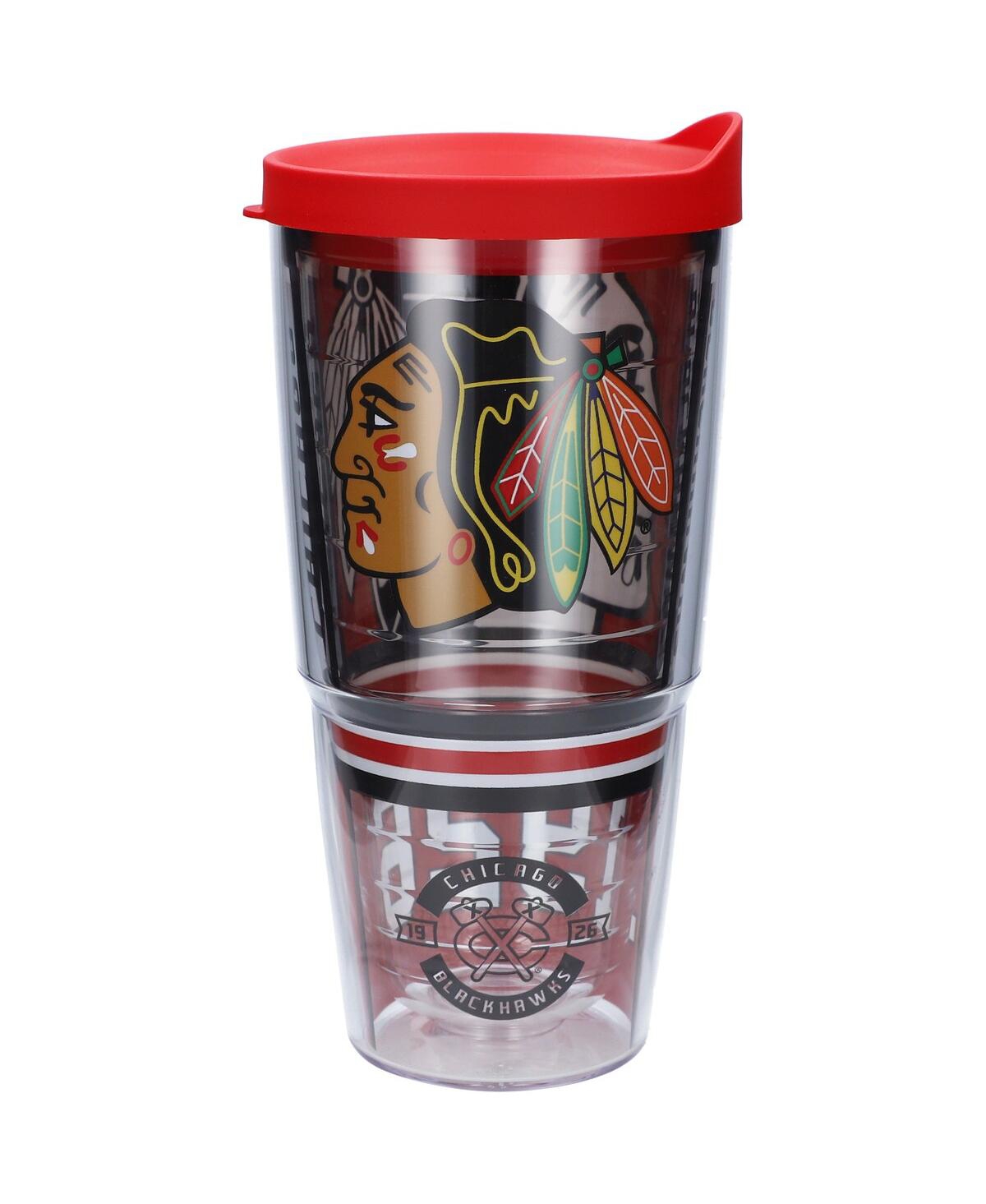 Shop Tervis Tumbler Chicago Blackhawks 24 oz Top Shelf Classic Tumbler In Multi