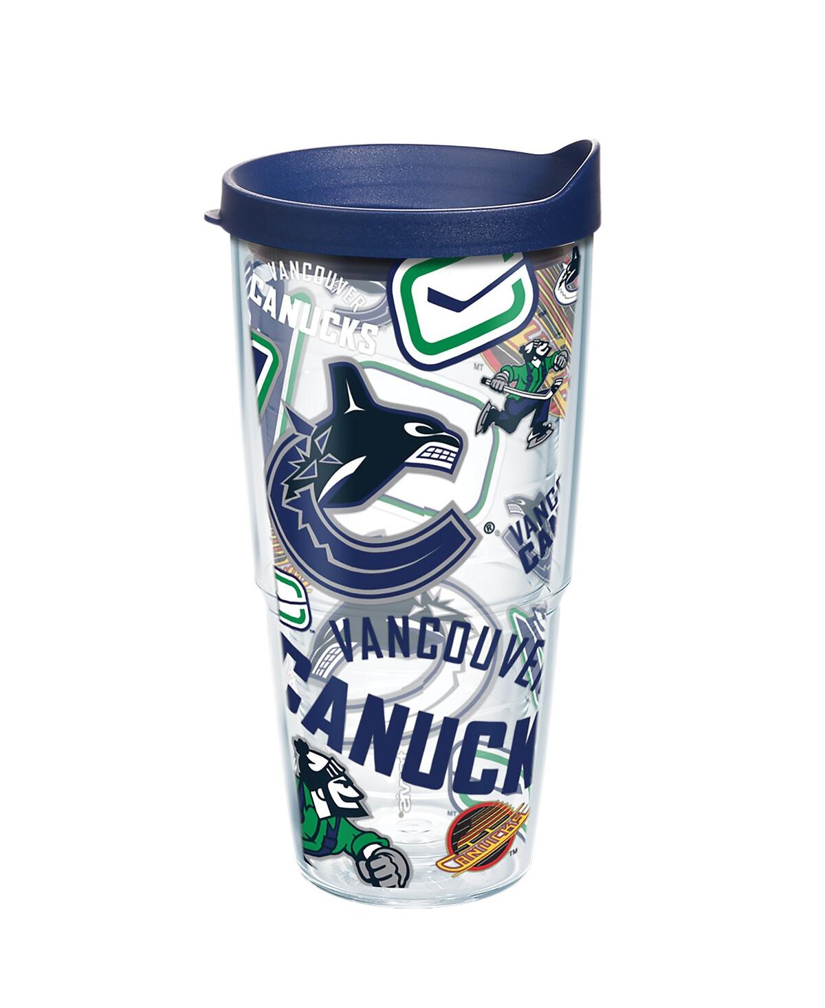 Tervis Tumbler Vancouver Canucks 24 oz All Over Classic Tumbler In Navy