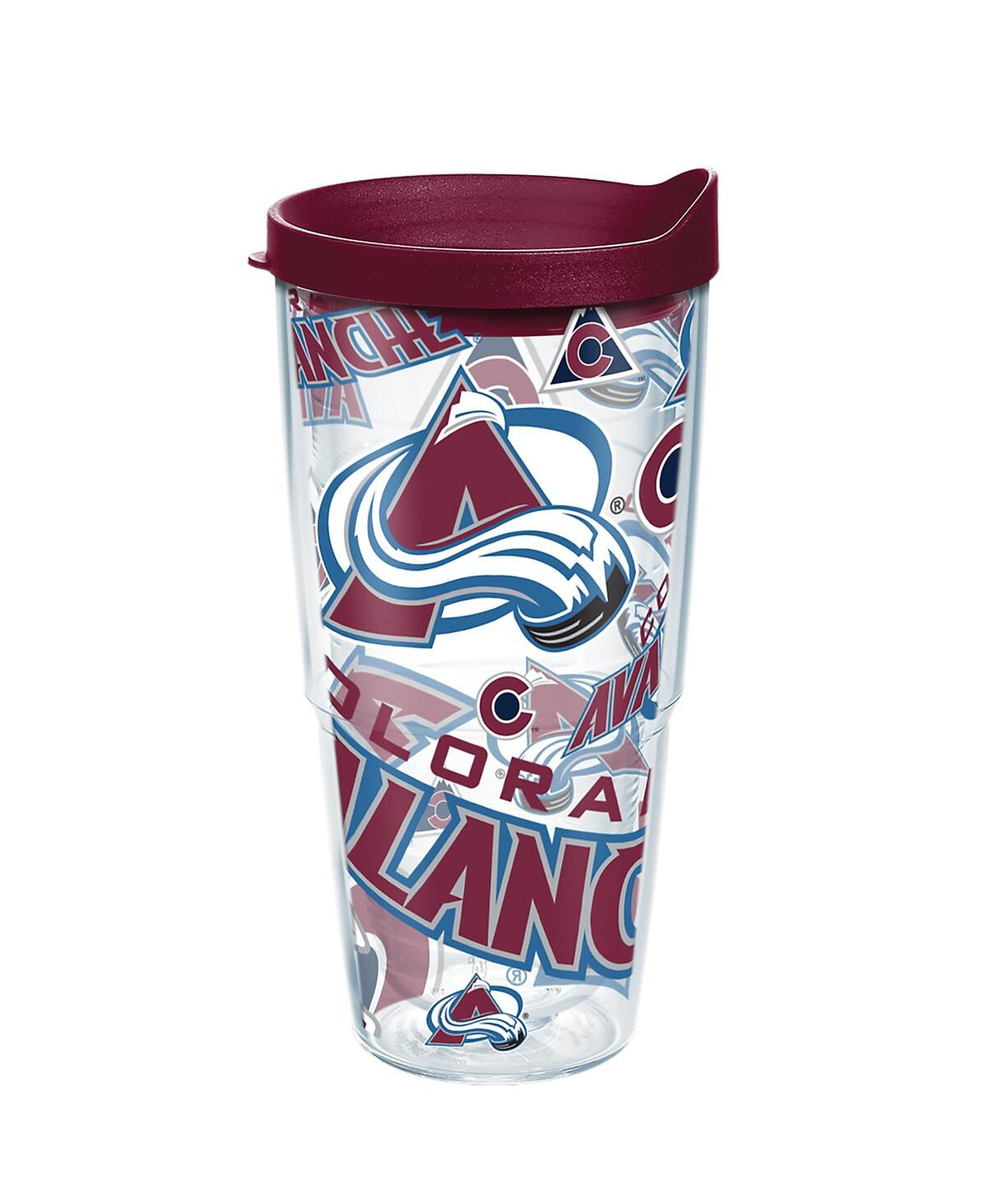 Tervis Tumbler Colorado Avalanche 24 oz All Over Classic Tumbler In Burgundy