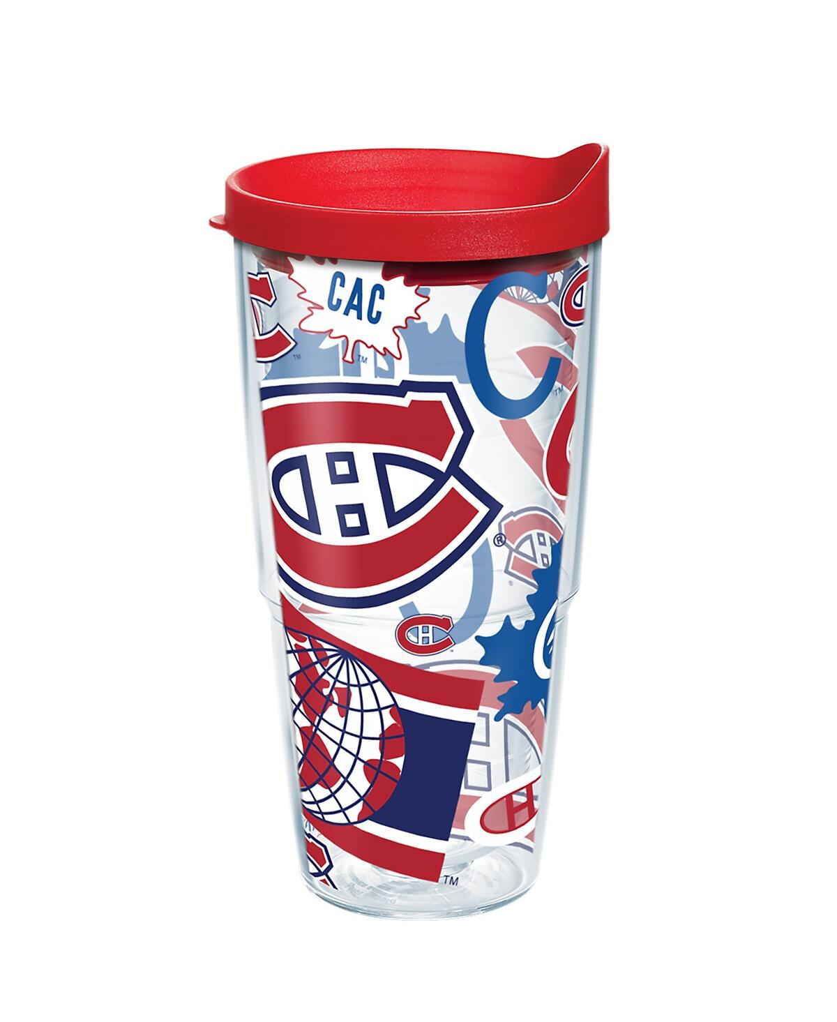 Tervis Tumbler Montreal Canadiens 24 oz All Over Classic Tumbler In Red
