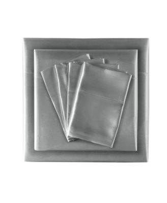 Satin Luxury 6-Pc. Sheet Set, Cal King