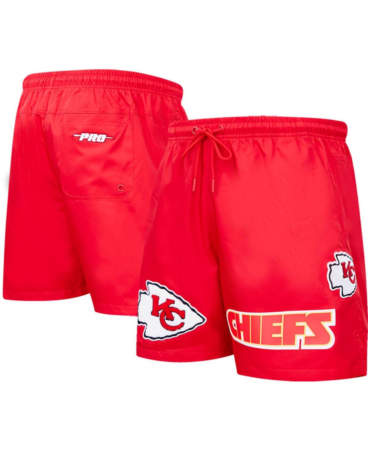 Men's Pro Standard Red Kansas City Chiefs Woven Shorts - Red