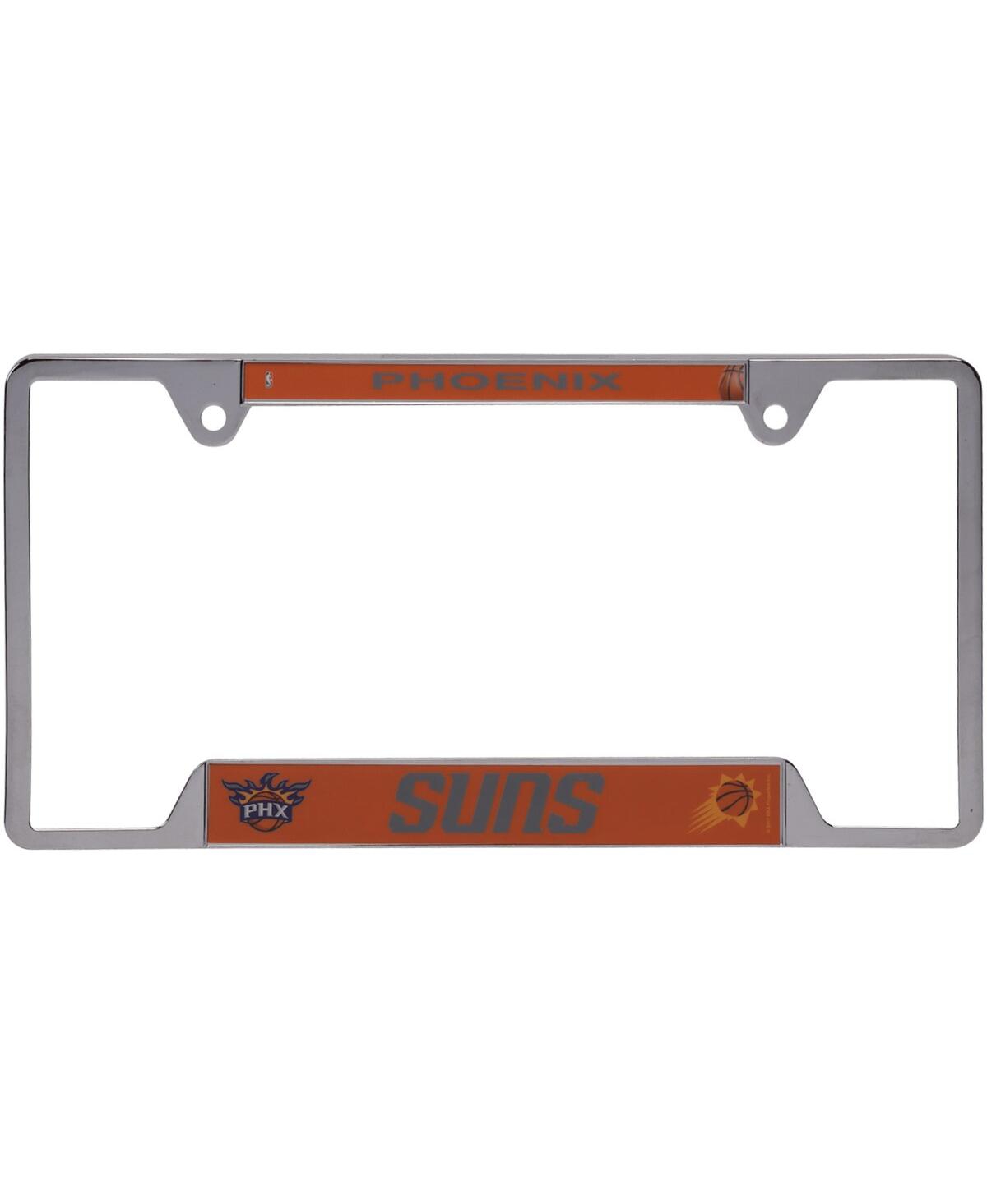 Wincraft Phoenix Suns Metal License Plate Frame In Gray