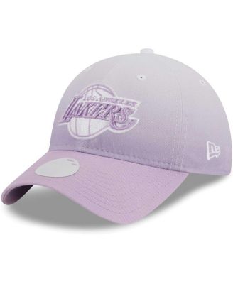 Women's New Era Lavender Los Angeles Lakers Ombre 9TWENTY Adjustable ...