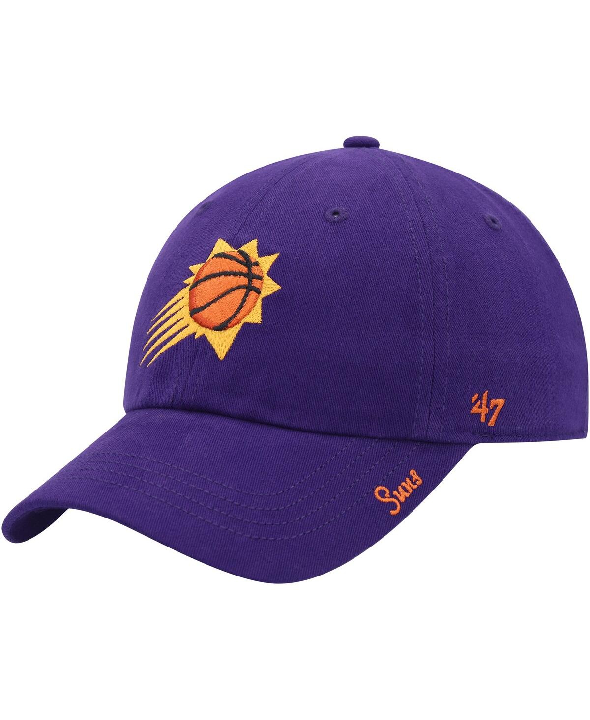 Shop 47 Brand Women's ' Purple Phoenix Suns Miata Clean Up Adjustable Hat