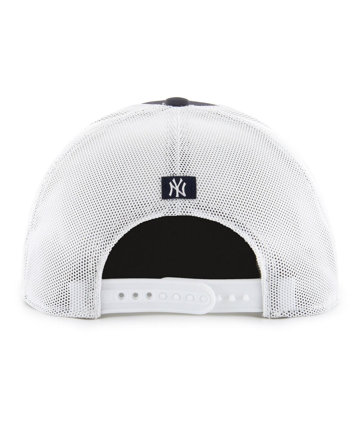 47 Brand Men's ' Navy, White New York Yankees Spring Training Burgess Trucker Snapback Hat In Navy,white