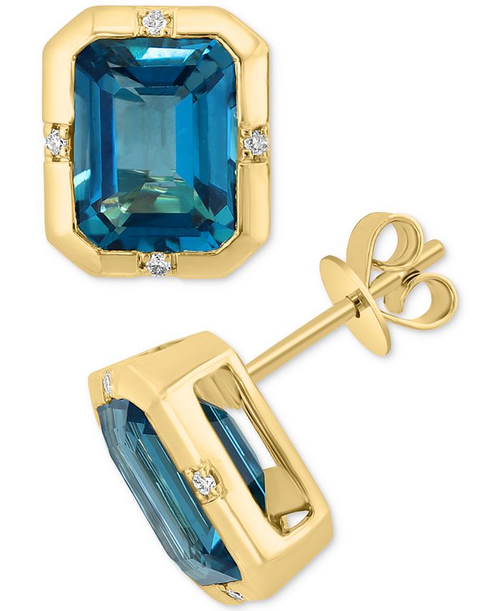 Effy london deals blue topaz earrings