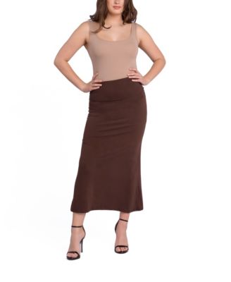 Women's Foldable Waistband Relaxing to Wear Skirt