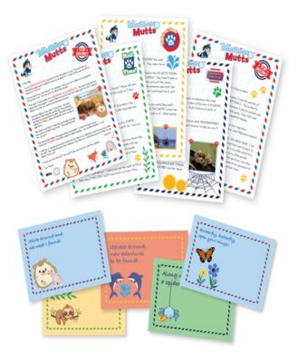 Mailbox Mutts 25 Piece Plush Play Carry Along Set