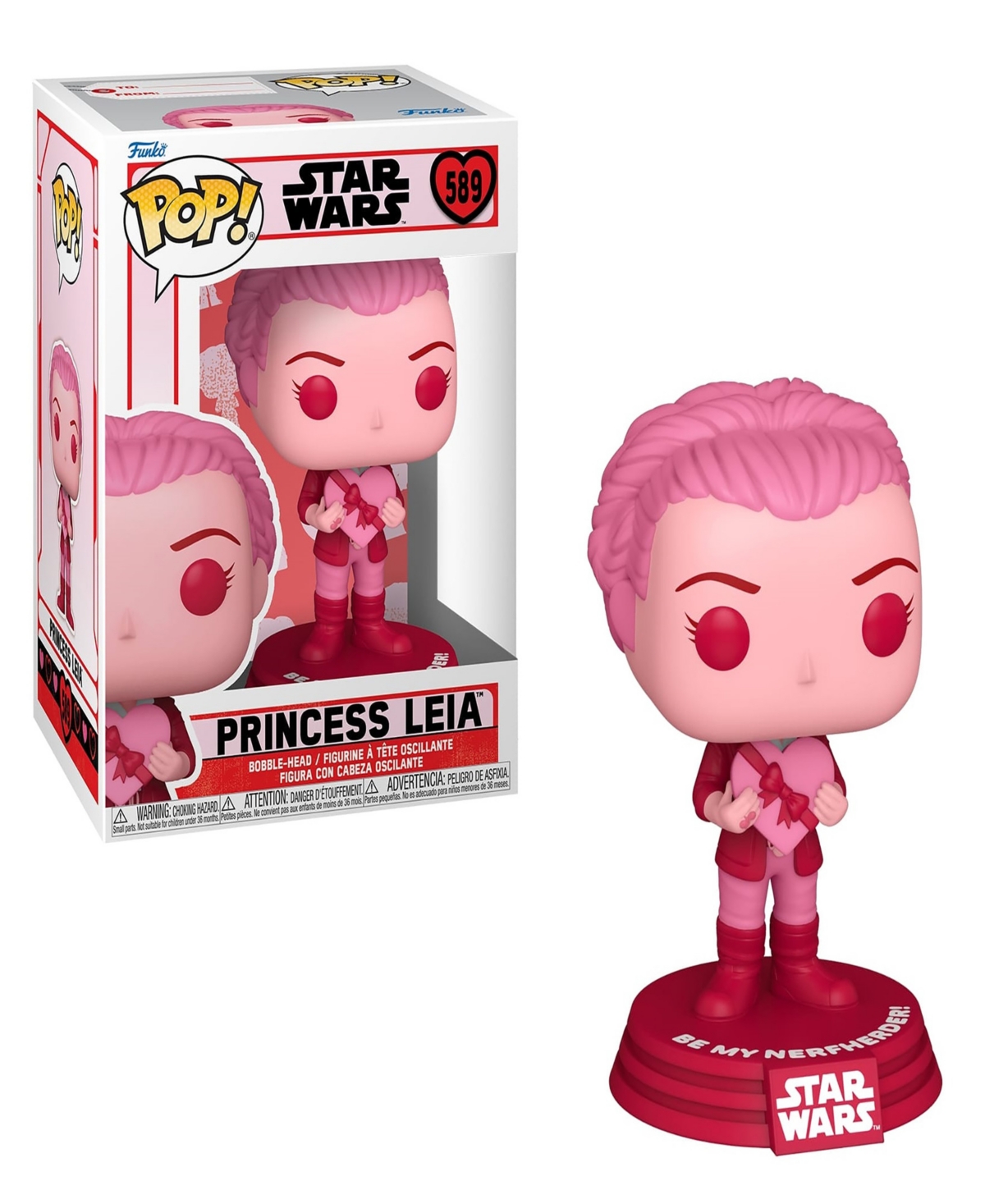 Funko Pop Star Wars Valentines Season 3 Collectors Set In Multi