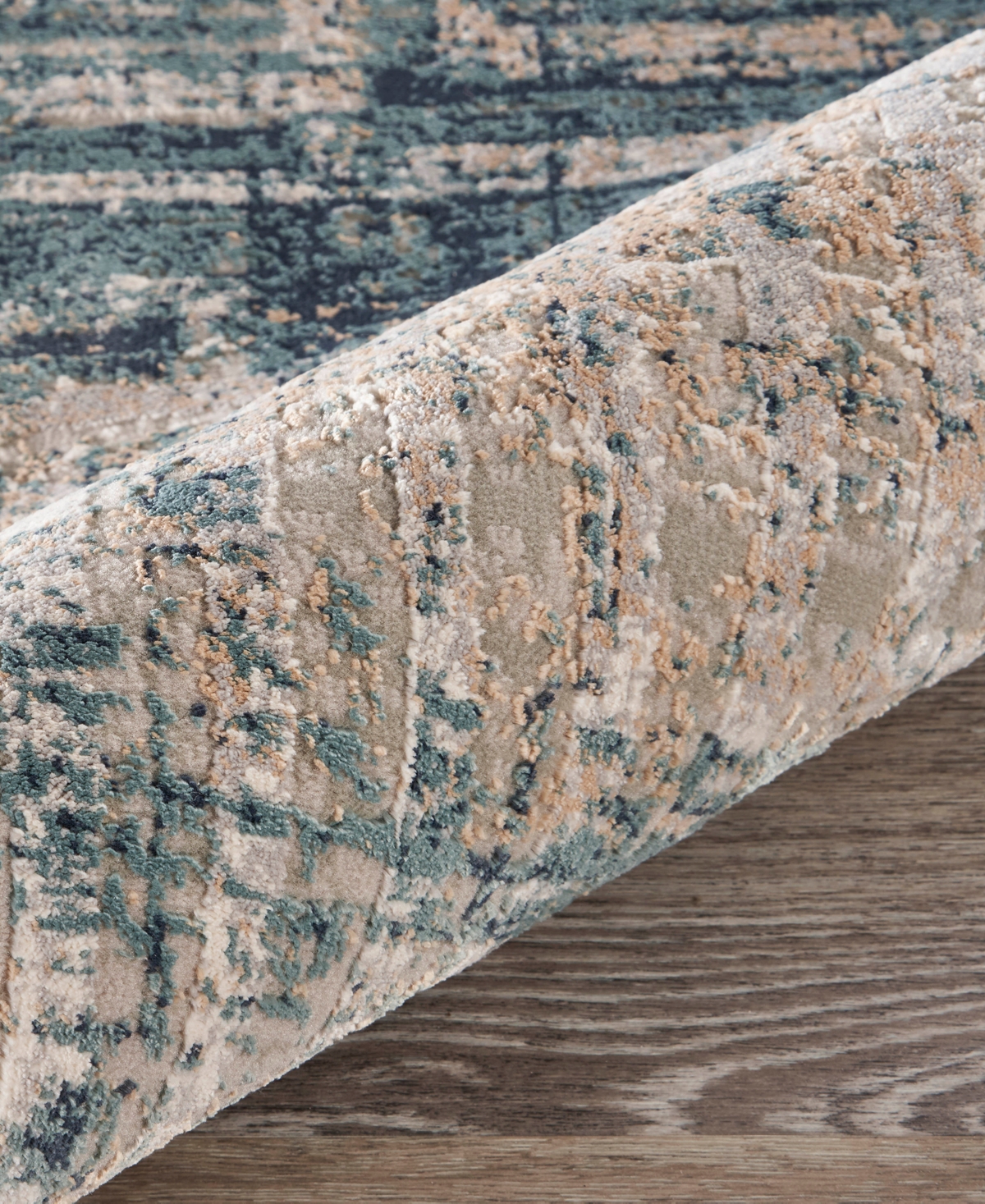 Lr Home Idris IMAGI81517 Area Rug - Blue