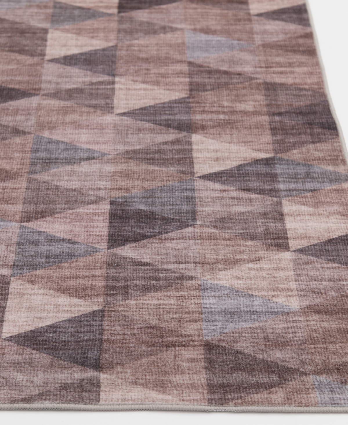 Mink Home Velvet Touch Washable Mar-001 5' x 7' Area Rug