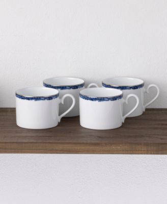Rill Set of 4 Cups, Service for 4