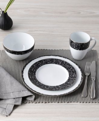 Rill 4-Piece Place Setting, Service for 1