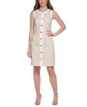 Macy's tommy hilfiger white dress top