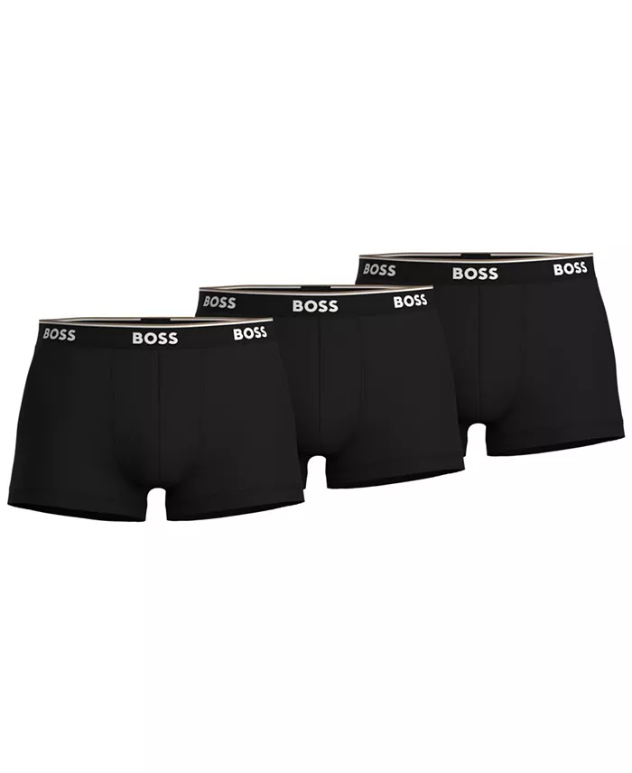 Men's Power 3-Pack Stretch Cotton Trunks - thumbnail 6