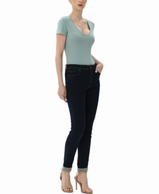 Women's Sweetheart Neck Basic Bodysuit Top