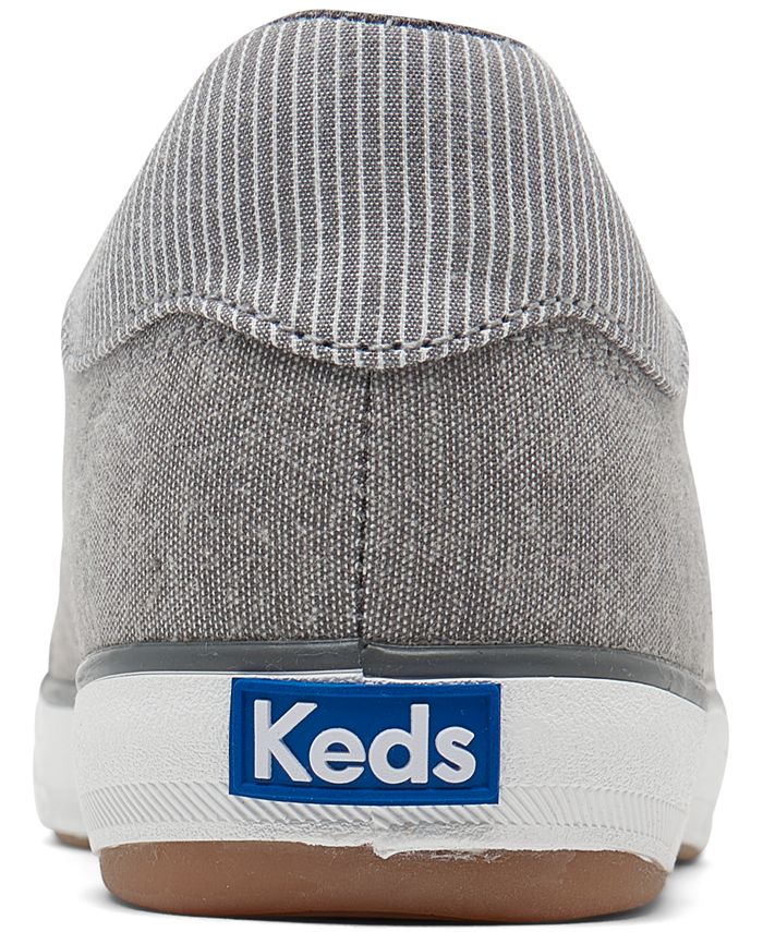 Keds Women's Center III Chambray Casual Sneakers from Finish Line - Macy's