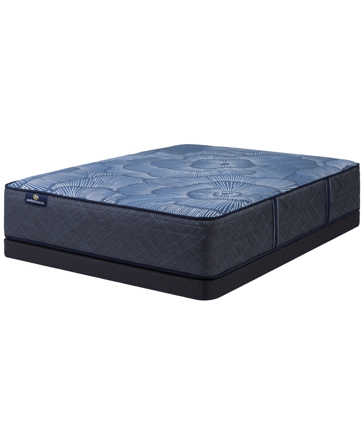 Serta Perfect Sleeper Euphoric Nights 14" Firm Hybrid Mattress Set, Queen Split In No Color