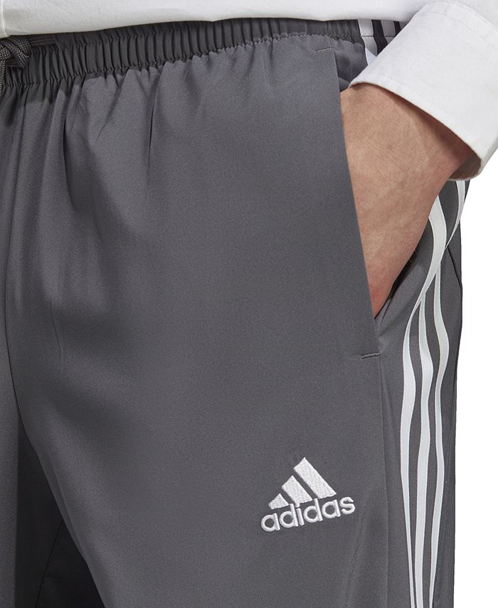 adidas Men's AEROREADY Essentials Elastic Cuff Woven 3-Stripes ...